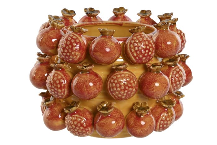 Vaza Orange Pomegranate din Ceramica D30x20cm