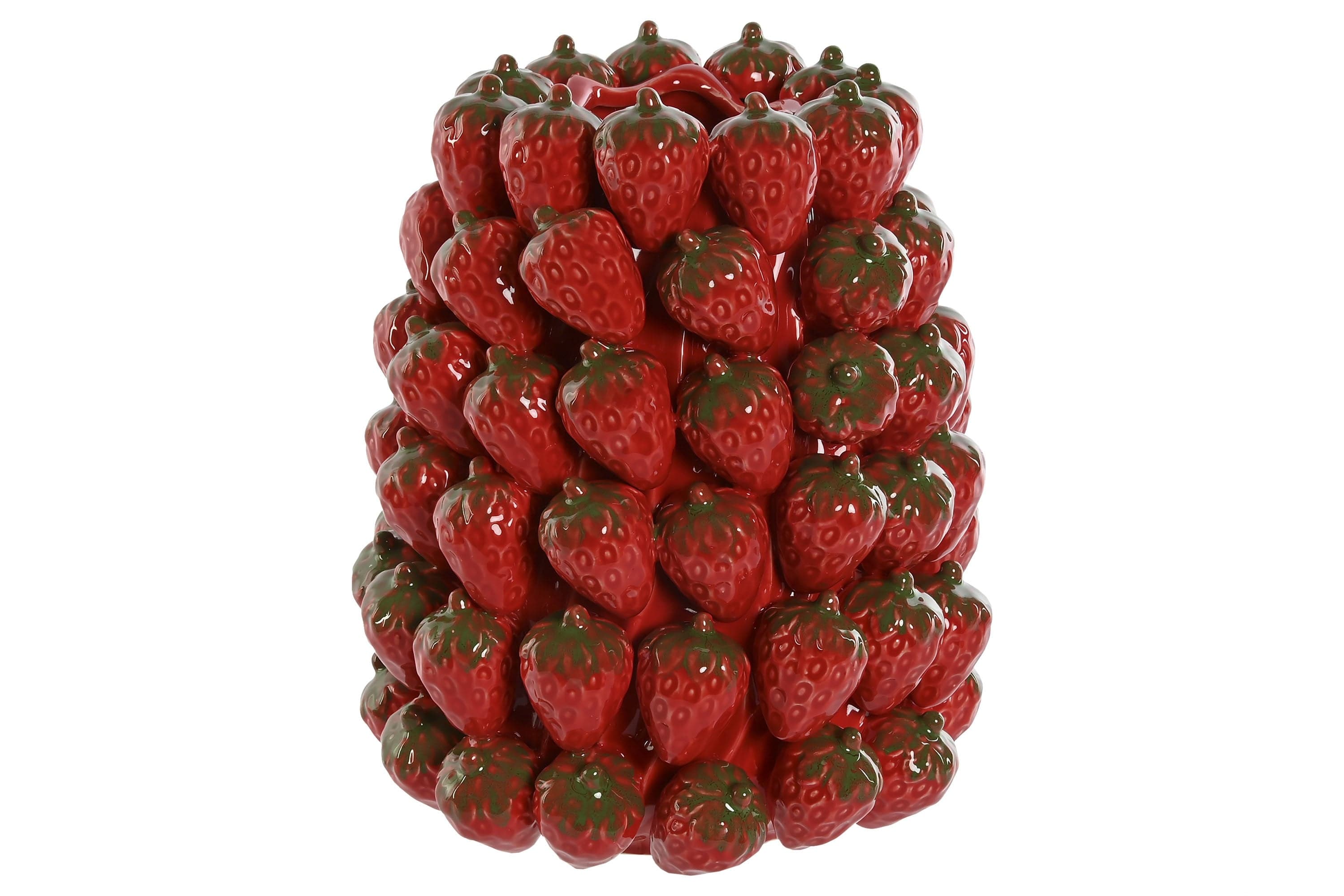 Vaza Red Strawberries din Ceramica D24x29cm