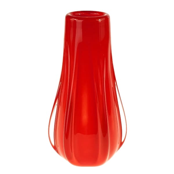 Vaza Rosie din Sticla D17x31cm