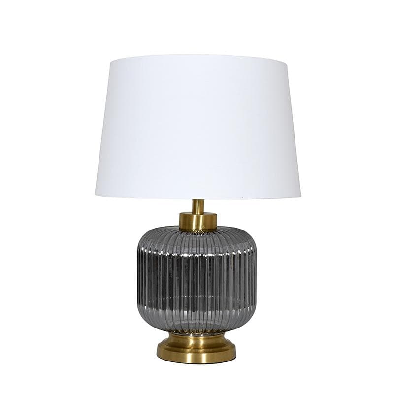Veioza Gold Silver din Sticla D35x49cm
